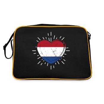 Pays-Bas Pays-Bas Pays-Bas - Sac Retro - noir/or - Dos