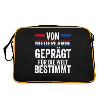 Pays-Bas Pays-Bas Pays-Bas - Sac Retro - noir/or - Dos