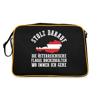 Austrians Austria - Retro Bag - black/gold - Back