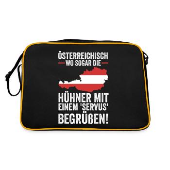 Austrians Austria - Retro Bag - black/gold - Back