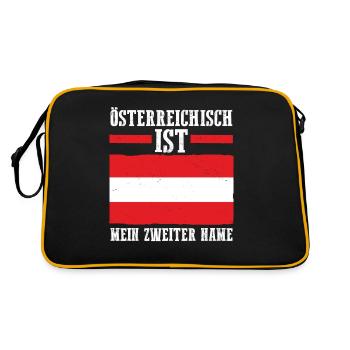 Austrians Austria - Retro Bag - black/gold - Back