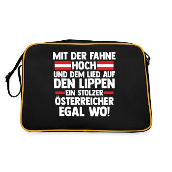 Austrians Austria - Retro Bag - black/gold - Back