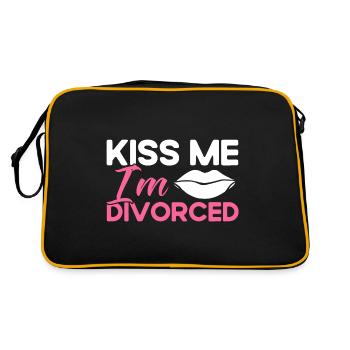 Divorce Divorcé Don divorcé - Sac Retro - noir/or - Dos