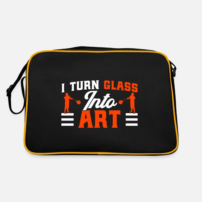 Glassworker Glassblowing Glass Blowing Gift Retro Bag