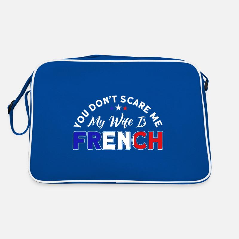 Français Drapeau Français Roots Cadeau Sac Retro