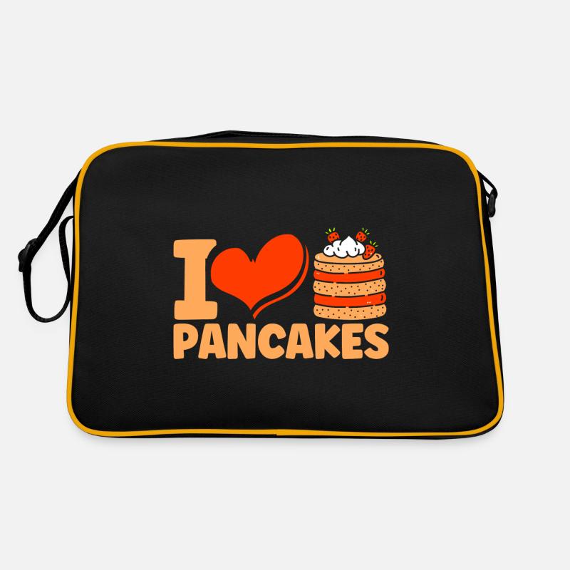 Pancakes Lovers Petit déjeuner Pancakes Fluffi Sac Retro