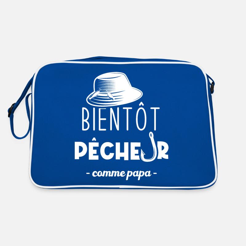 Bientôt pêcheur comme papa Sac Retro