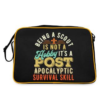 Scouts scouts scouts - Sac Retro - noir/or - Dos
