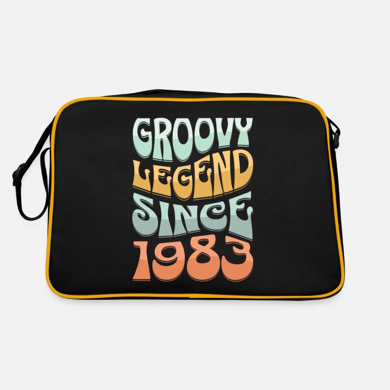 Groovige Legende seit 1983 Retro Tasche