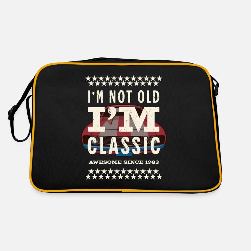 Nicht alt - Klassiker seit 1983 Retro Tasche