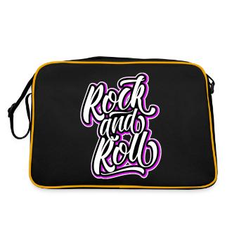Rock n Roll - Sac Retro - noir/or - Dos