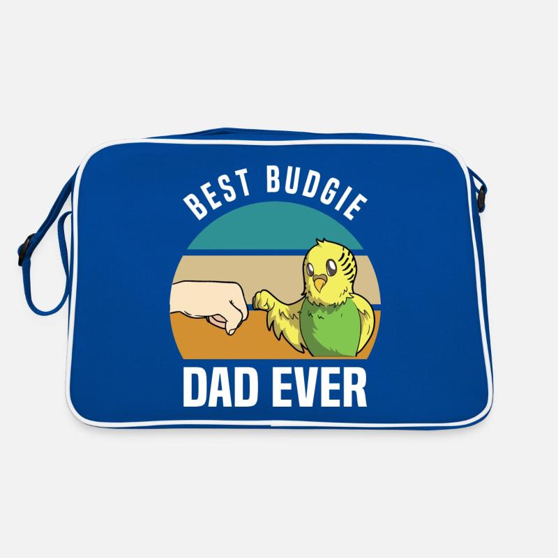 Budgie lovers Retro Bag