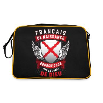 Bourguignon Grâce de Dieu - Sac Retro - noir/or - Dos