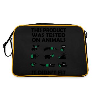 PRODUCT tested on Animals - Didn't Fit - Retro Bag - black/gold - Back