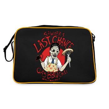 sawyer's bbq - Retro Bag - black/gold - Back