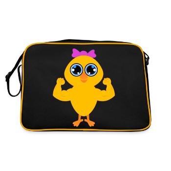 Fit Chick - Sac Retro - noir/or - Dos