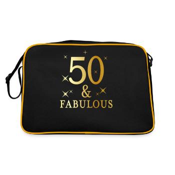 50 et fabuleux - Sac Retro - noir/or - Dos