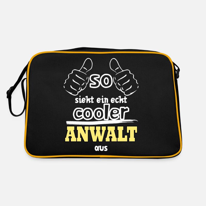 Cooler Anwalt Retro Tasche
