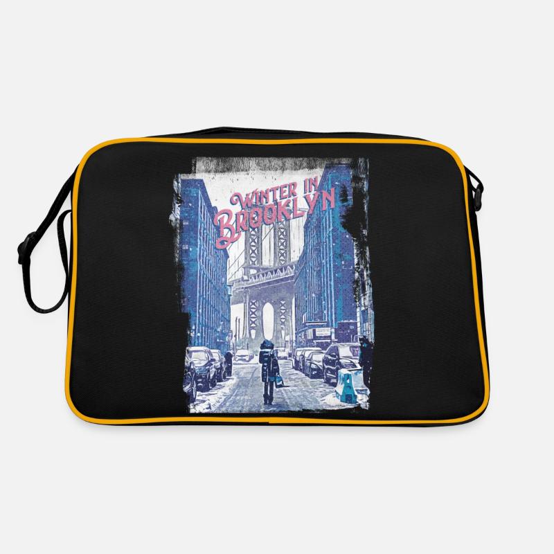 WINTER IN BROOKLYN Retro Bag