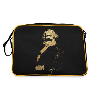 Karl Marx - Sac Retro - noir/or - Dos