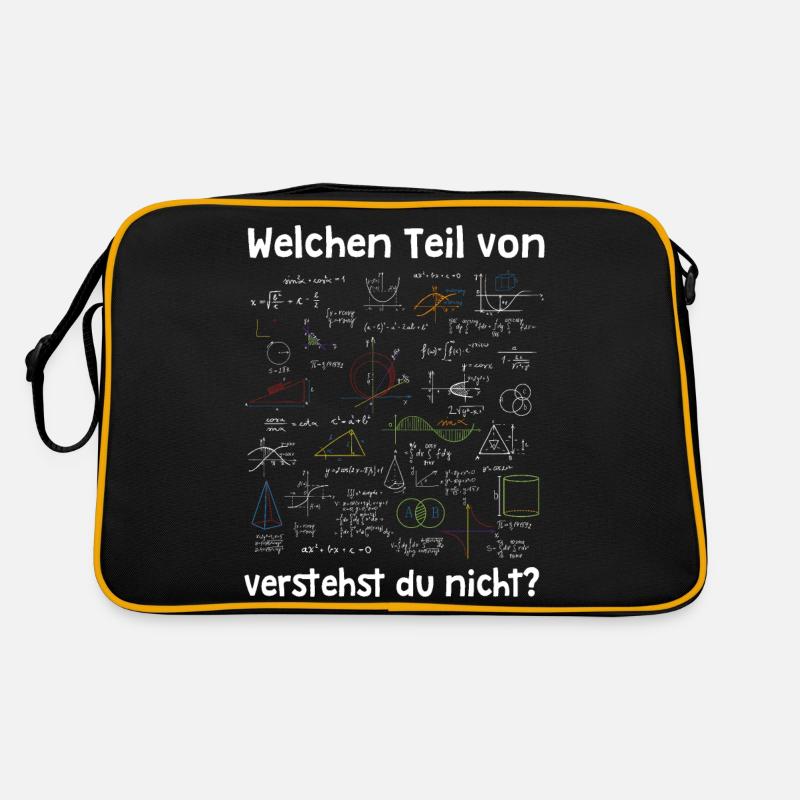 Mathematik Lustig Welchen Teil Verstehst Du Nicht Retro Tasche