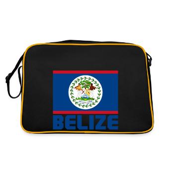 Belize - Sac Retro - noir/or - Dos