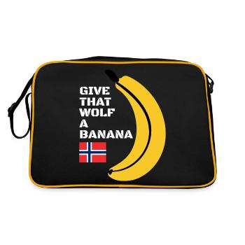Norway Eurovision 2022 - Retro Bag - black/gold - Back