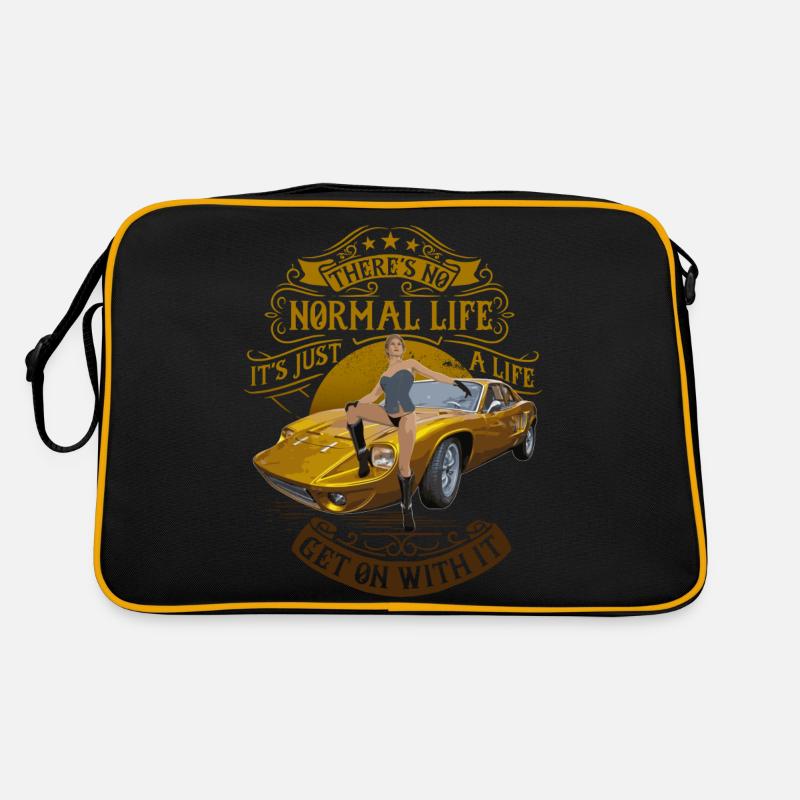 normal life Retro Tasche