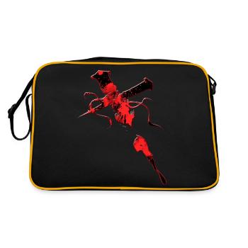 Tattoo Element Vektor Tattoo Tribal Tattoos - Retro Tasche - Schwarz/Gold - Hinten