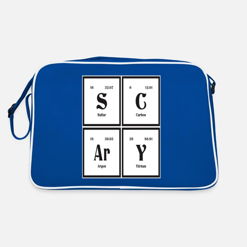 Scary | Periodic Table of Elements Retro Bag
