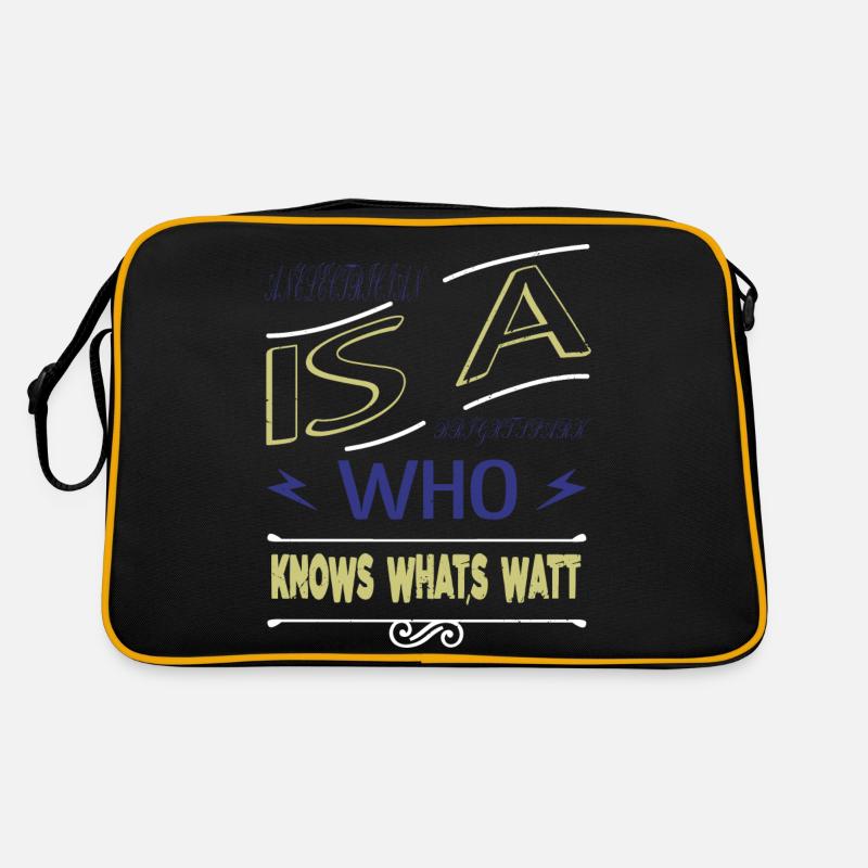 electrician beer electrician apprentice awesome Retro Tasche