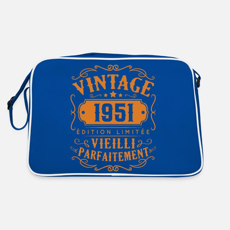 Vintage 1951 Edition Limitée Sac Retro