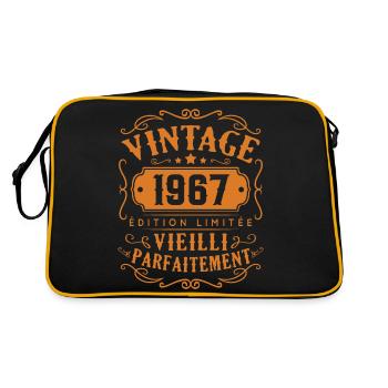 Vintage 1967 Edition Limitée - Sac Retro - noir/or - Dos