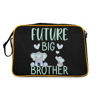 Child future big brother pregnancy announcement - Sac Retro - noir/or - Dos