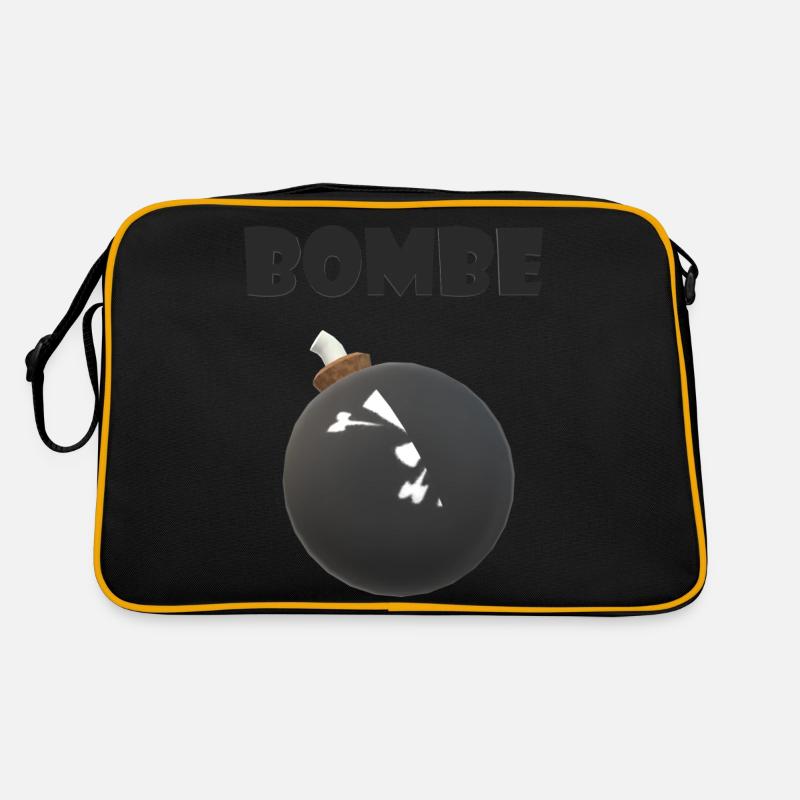 Bomb explosion Retro Bag