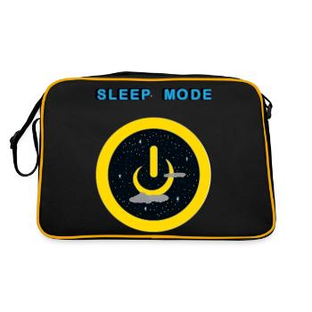 Sleep mode - Retro Bag - black/gold - Back