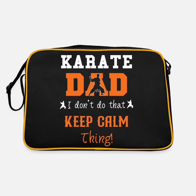 Karate Dad I don't do that Keep Calm thing Retro Bag