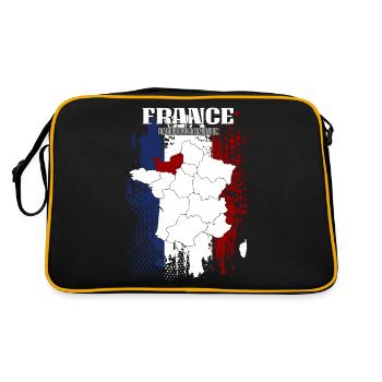 Normandie - Sac Retro - noir/or - Dos