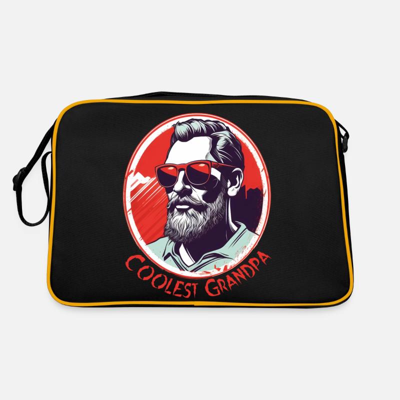 Grand-père le plus cool Sac Retro