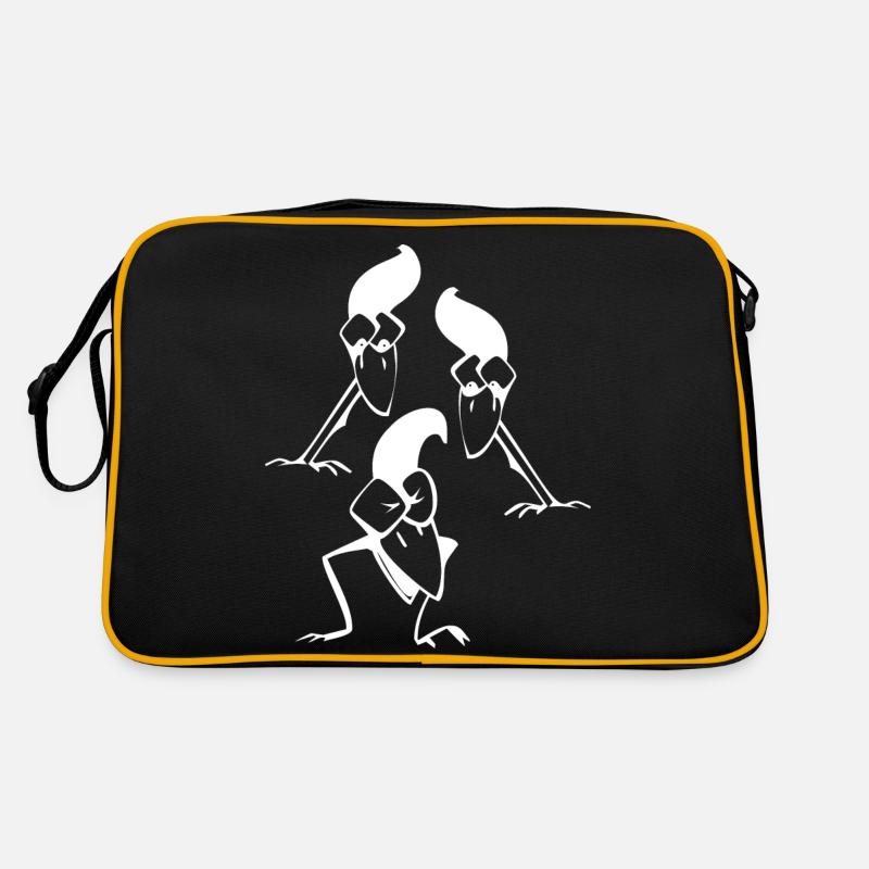 3 corbeaux Sac Retro