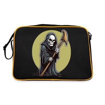 Grim Reaper - Retro Bag - black/gold - Back