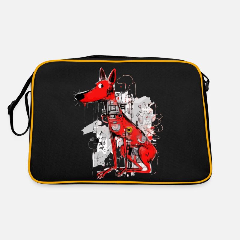 Loko le chien rouge Sac Retro