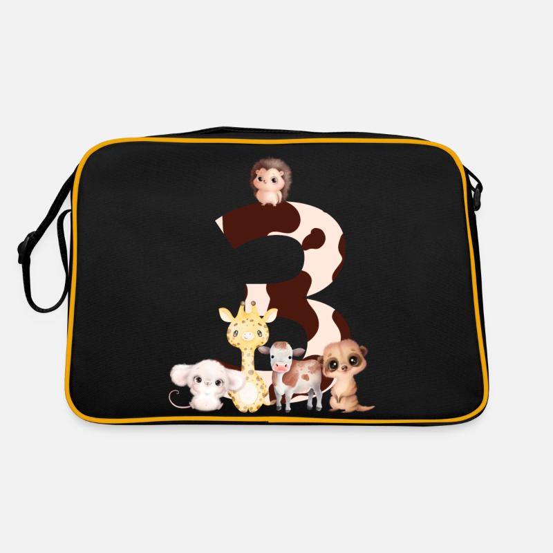 3rd anniversary - third anniversary animals Retro Bag