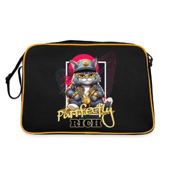 Cat Empire Luxury Money Gold Bijoux Cat Cats - Sac Retro - noir/or - Dos