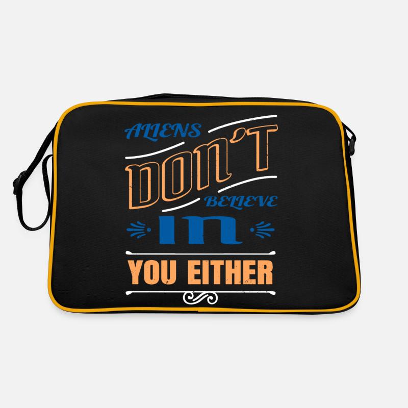 alien abduction ancient egyptian funny jokes Retro Tasche