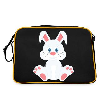 Lapin mignon - Sac Retro - noir/or - Dos