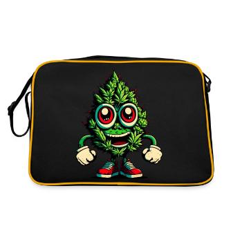 420 - Full Energy - Retro Bag - black/gold - Back