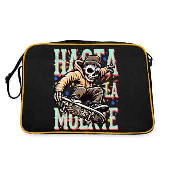 Skate Hasta La Muerte - Retro Bag - black/gold - Back