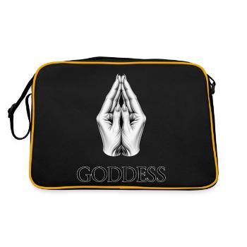 GODDESS (subtitle) #053 - Retro Bag - black/gold - Back