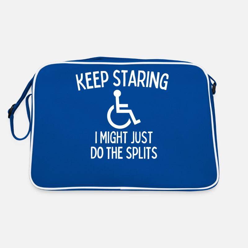 Continuez à regarder, je pourrais commencer à faire léviter le handicap Sac Retro
